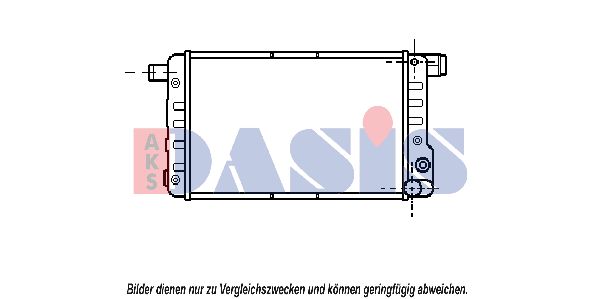 AKS DASIS Radiators, Motora dzesēšanas sistēma 080100N